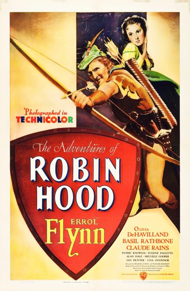 The Adventures of Robin Hood poster