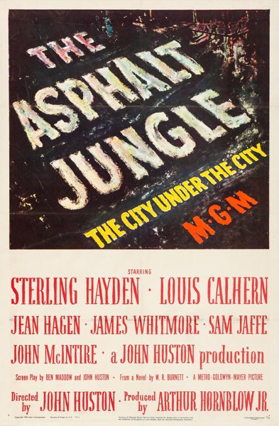 The Asphalt Jungle poster