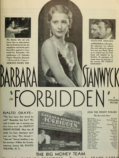 Forbidden poster