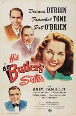 His Butler's Sister poster