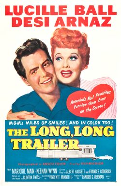 The Long Long Trailer poster