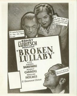 The Man I Killed (Broken Lullaby) poster
