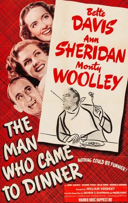The Man Who Came to Dinner poster