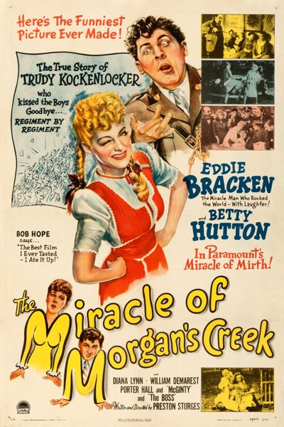 The Miracle of Morgan's Creek poster