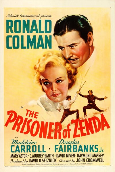 The Prisoner of Zenda poster