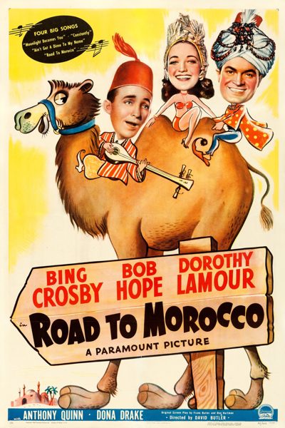 Road to Morocco poster