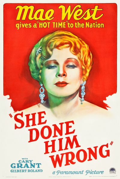 She Done Him Wrong poster