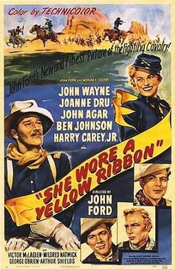 She Wore a Yellow Ribbon poster