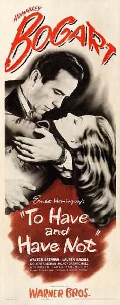 To Have and Have Not poster