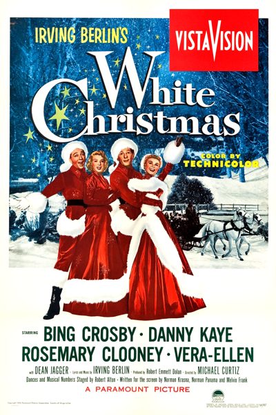 White Christmas poster